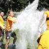 Maicon'a Brezilya usulü kutlama Maicon'a Brezilya usulü kutlama