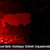 Gümüşhane deki Gültepe Göleti inşaatında yarı geçildi Gümüşhane deki Gültepe Göleti inşaatında yarı geçildi