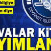 Diyanetin 'Fetvalar' kitabı yayımlandı