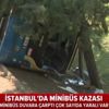 Son dakika: İstanbul'da freni patlayan minibüs duvara çarptı! Çok sayıda yaralı var |Video