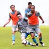 Trabzonspor günü tek antrenmanla tamamladı