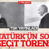 Atatürk'ün 29 Ekim kutlamalarındaki görüntüleri