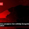 Sokağa çıkma yasağının ilan edildiği Zonguldak ta ...