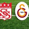 Sivasspor - Galatasaray ilk 11'ler belli oldu!