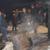 Cizre'de hayvan barınağında yangın Cizre'de hayvan barınağında yangın