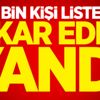 105 bin kişi listede! İnkar eden yandı 105 bin kişi listede! İnkar eden yandı