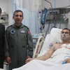 Askeri uçakla kalp operasyonu! Askeri uçakla kalp operasyonu!