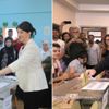 Buldan ve Temelli oylarını kullandı! Buldan ve Temelli oylarını kullandı!
