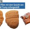 Almanya'da Donald Trump şeklindeki uyuşturucu haplar yakalandı