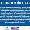 Son dakika: AKOM'dan İstanbullulara kritik uyarı Son dakika: AKOM'dan İstanbullulara kritik uyarı