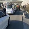 Kartal'da camide yangın