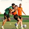 Galatasaray, taktik çalışmayla hazırlıklarını sürdürdü