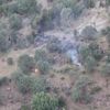 Şırnak'ta düşen askeri helikopterin enkazı görüntülendi Şırnak'ta düşen askeri helikopterin enkazı görüntülendi