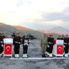 Hakkari de şehitleri uğurlama töreni