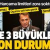 Harcama limitleri Galatasraay, Fenerbahçe ve Beşiktaş'ı zora soktu! Harcama limitleri Galatasraay, Fenerbahçe ve Beşiktaş'ı zora soktu!