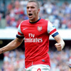 Podolski'den Türkçe mesaj sürprizi Podolski'den Türkçe mesaj sürprizi