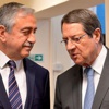 Akıncı ile Anastasiadis bir araya geldi Akıncı ile Anastasiadis bir araya geldi