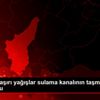 Adana da aşırı yağışlar sulama kanalının taşmasına ... Adana da aşırı yağışlar sulama kanalının taşmasına ...