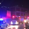 Alışveriş merkezi inşaatında iskele çöktü!