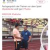 Hertha Berlin Tudor tweetini sildi Hertha Berlin Tudor tweetini sildi