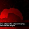Antalyasporlu futbolcular telekonferansla antrenmanlara ... Antalyasporlu futbolcular telekonferansla antrenmanlara ...