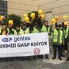 Gentes işçisi tüm haklarını istiyor