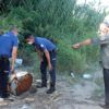 Varil, polisleri alarma geçirdi Varil, polisleri alarma geçirdi