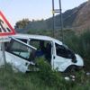 Amasya’da minibüs kazası: 10 yaralı Amasya’da minibüs kazası: 10 yaralı