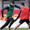 Galatasaray'da Halil Dervişoğlu sevinci Galatasaray'da Halil Dervişoğlu sevinci