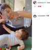 Hande Erçel'den teyze-yeğen pozu Hande Erçel'den teyze-yeğen pozu