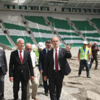 Timsah Arena'da sıra çimlere geldi
