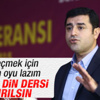 Selahattin Demirtaş Alevi Konferansı'na katıldı Selahattin Demirtaş Alevi Konferansı'na katıldı