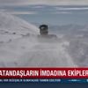 Muş’ta ulaşıma kar ve tipi engeli! 60 vatandaş mahsur kaldı
