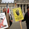 Almanya'da Sisi ziyareti protestosu Almanya'da Sisi ziyareti protestosu