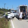 Tekirdağ'da otomobil takla attı: 4 yaralı