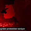 Hong Kong daki protestolar sürüyor Hong Kong daki protestolar sürüyor