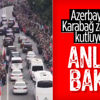 Azerbaycan'da Dağlık Karabağ zaferi kutlaması