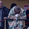 Yanan feribot tamamen boşaltıldı