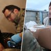 Afrin'deki teröristlerden temizlenen köye yardım eli Afrin'deki teröristlerden temizlenen köye yardım eli