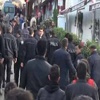Döner bıçağını kapıp solculara saldrdı !