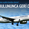 THY uçağında bomba alarmı THY uçağında bomba alarmı