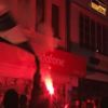 Beşiktaşlı taraftarların çeyrek final coşkusu