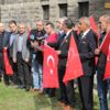 Şehit yakınlarından hain saldırıya kınama Şehit yakınlarından hain saldırıya kınama
