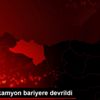 Ordu da kamyon bariyere devrildi Ordu da kamyon bariyere devrildi