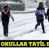 Ardahan'da okullar kar sebebi ile tatil edildi!