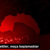 Protesto ettiler, maça başlamadılar Protesto ettiler, maça başlamadılar