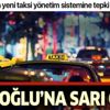 Taksicilerden, İBB'nin yeni taksi yönetim sistemine tepki