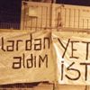 Bursaspor'da taraftarlardan yönetime pankartlı protesto