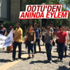 ODTÜ'lü öğrenciler Suruç için eylemde ODTÜ'lü öğrenciler Suruç için eylemde