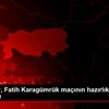 Hatayspor, Fatih Karagümrük maçının hazırlıklarını ... Hatayspor, Fatih Karagümrük maçının hazırlıklarını ...